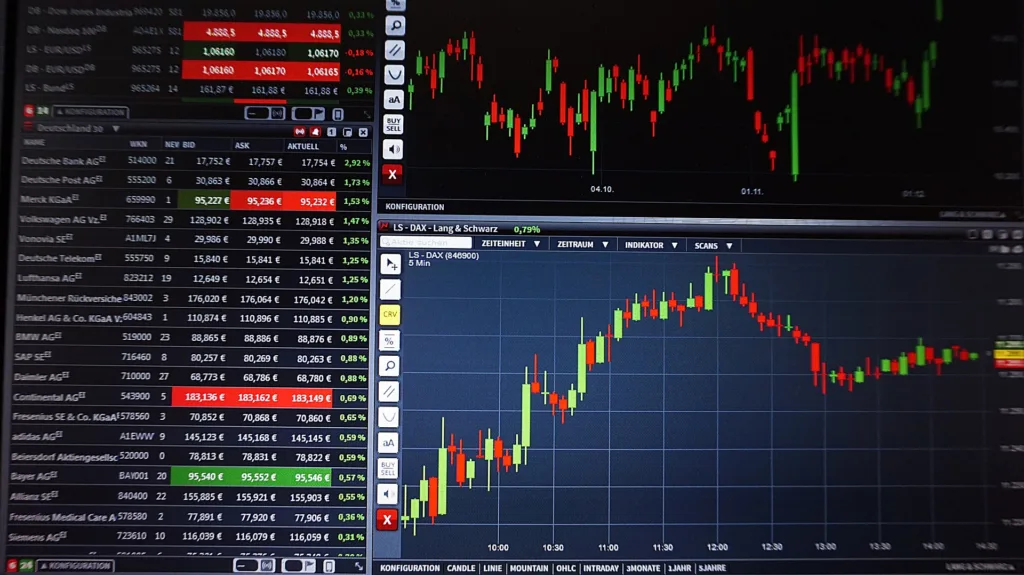 Gráficos. Aprendendo a investir: Guia prático entrar no mundo das ações.